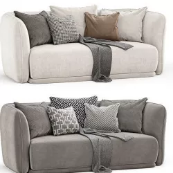JILL Sofa bed By Bolzan Letti 3D model