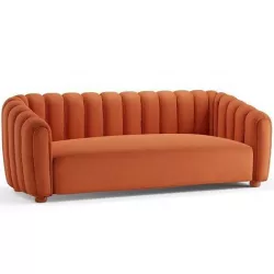 Juliette Tufted Velvet Sofa 3D model