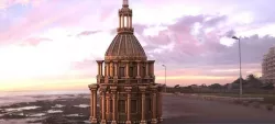 Kings Tower Fantasy baroque 3D model