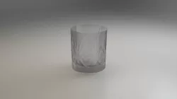 Lead Crystal Tumbler Low-poly 3D model