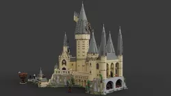 LEGO Harry Potter - Hogwarts Castle  3D model
