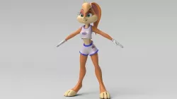 Lola Bunny 3D model