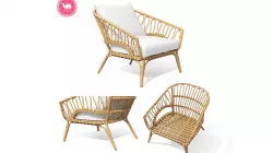 Lucara Lounge Chair Low-poly 3D model
