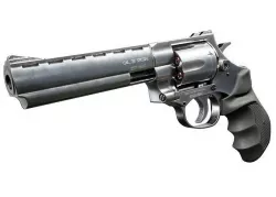 Magnum 357 Revolver - EAA Windicator 6 inch barrel Low-poly 3D model