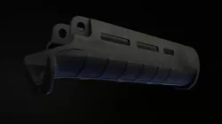 Magpul SL Hand Guard for MP5 Low-poly 3D model