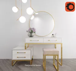 makeUp furniture  3D model