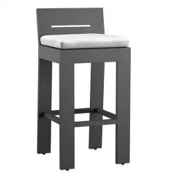 MARBELLA ALUMINUM STOOL 3D model