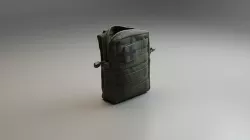 Medical Backpack Low-poly 3D model