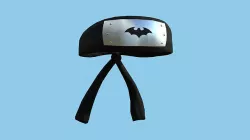 Naruto Bandana Extra - Batman - Character Design Fashion Low-poly 3D model