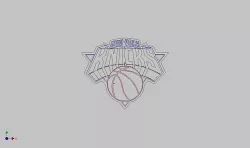 NEW YORK KNICKS 3D model