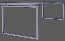 Office Desk 3D model
