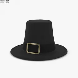 Pilgrim Hat 3D model