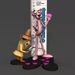  Pink Panther STL 3D model