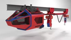 Pneumatic trolley 3D model