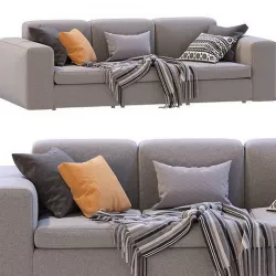 Poliform Dune 3 Seater 3D model