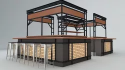 Pop-Up Store 2 3D model