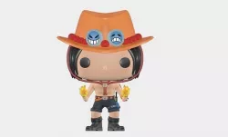 Portgas D Ace Funko Pop Style 3D model