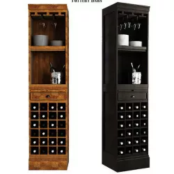 Pottery barn Modular Bar With Wine Grid Tower 3D model