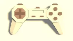 PS1 Controler 3D model