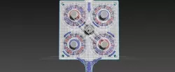 Quadro Tesla Turbine - Engine V1 - Concept 3D model