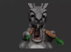 Rabbit Monster 3D model