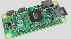 Raspberry pi zero Low-poly 3D model