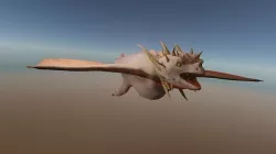 Realistic Game Ready Dragon 150K Polygon Low-poly 3D model