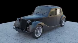 Renault Celtaquatre Low-poly 3D model
