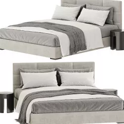 Rh Modena Bed 3D model