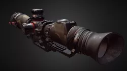 Rifle Scope 3D model