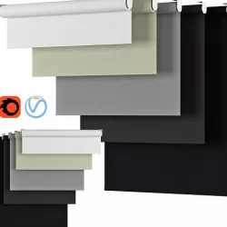 Roller Blind 69 Swift Direct Blinds Marlow 3D model