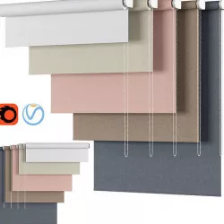 Roller Blind 70 Swift Direct Blinds Umbra 3D model