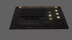 scifi tech 3D model