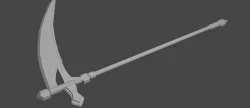 Scythe 3D model
