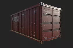 ship container  3D model