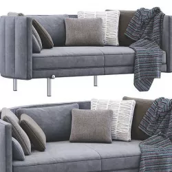 Sofa Torii By Minotti 3D model