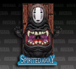 Spirited Away - No Face Magnet 3D model