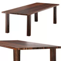 SPO African Walnut Table 3D model