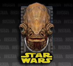 Star Wars Admiral Ackbar 3D model