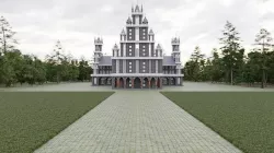 Stone Church 3D model