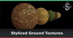 Stylized Ground Textures Pack Texture