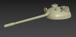 t-55 tanktower 3D model