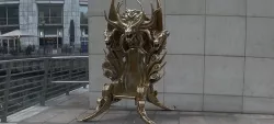 Throne Lion Baroque fantasy design 3D model