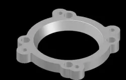 Throttle Body Adapter FJ CRUISER 2007 3D model