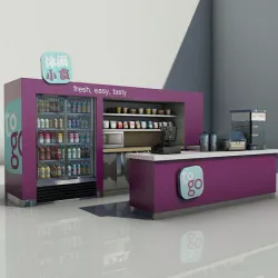 To Go Kiosk 3D model