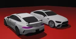 Topcar AMG GT 63 with HQ interior 3D model
