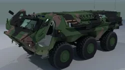 TPz Fuchs - Armored Personnel Carrier 3D model
