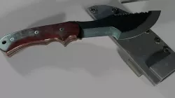 Tracker knife Low-poly 3D model
