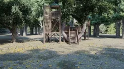 Tree house 3D model
