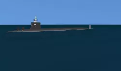 Virginia Class SSN 787 USS Washington 3D model